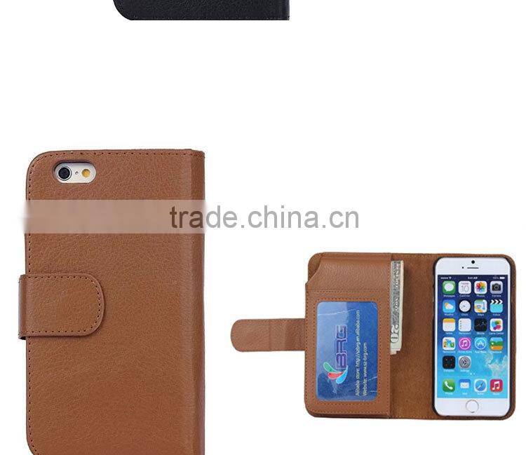 2016 New Products Fitness For iPhone 6 Case Innovative,Leather Wallet