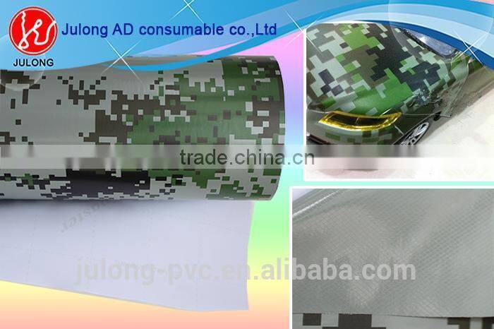 Best selling Bubble Free Film Vinyl Car Camouflage For Ornament 1.52x30M best quality