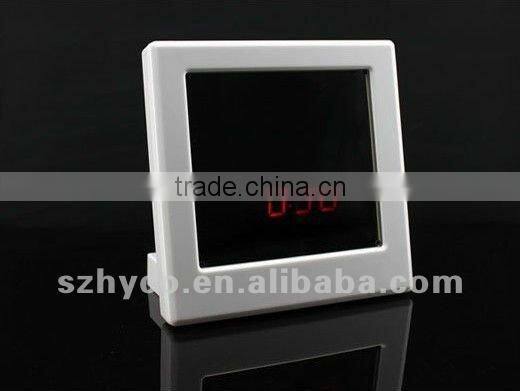 Mirror new design digital clock camera