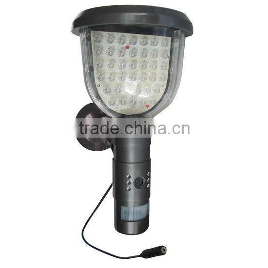 Night vision outdoor solar hidden camera