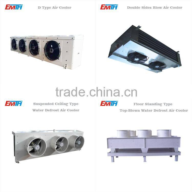 DJ Type low temperature air evaporator heat transfer for cold room blast freezer