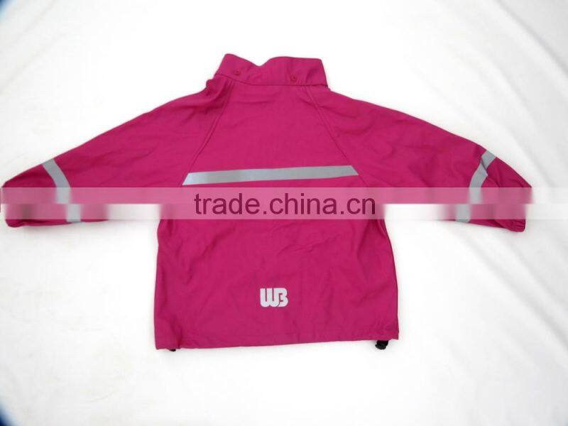 Children's waterproof outdoor jacket waterproof and breathable jacket