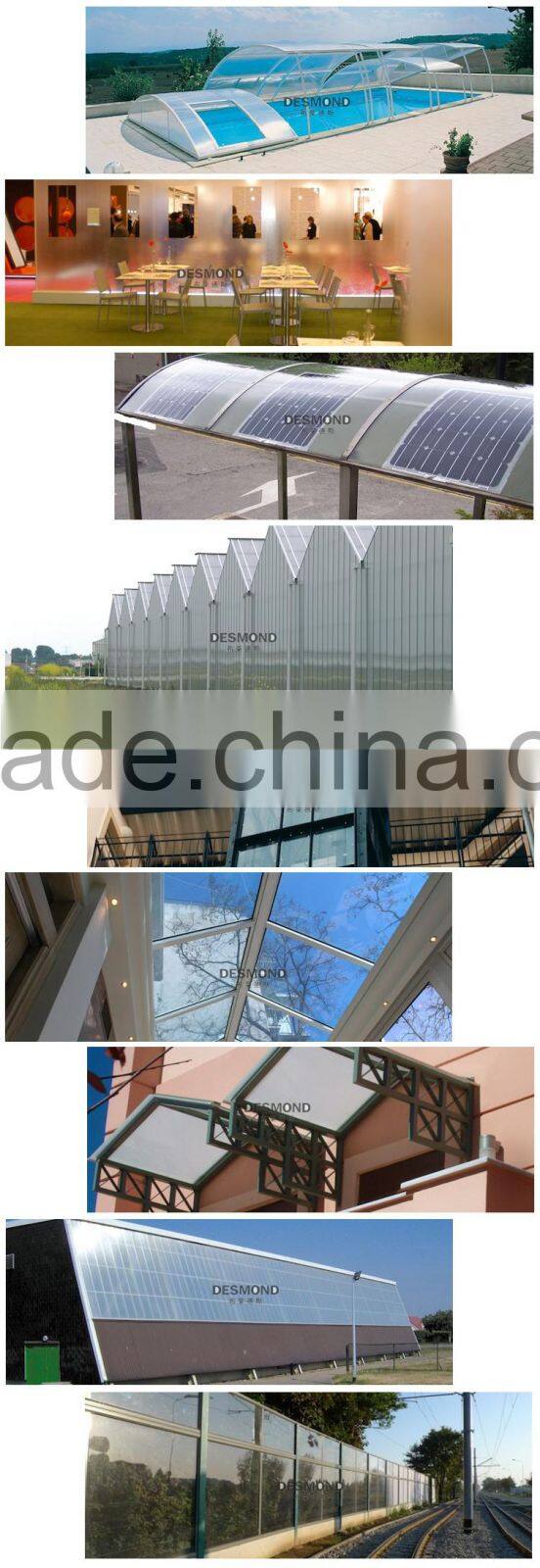 policarbonate solid sheet building material