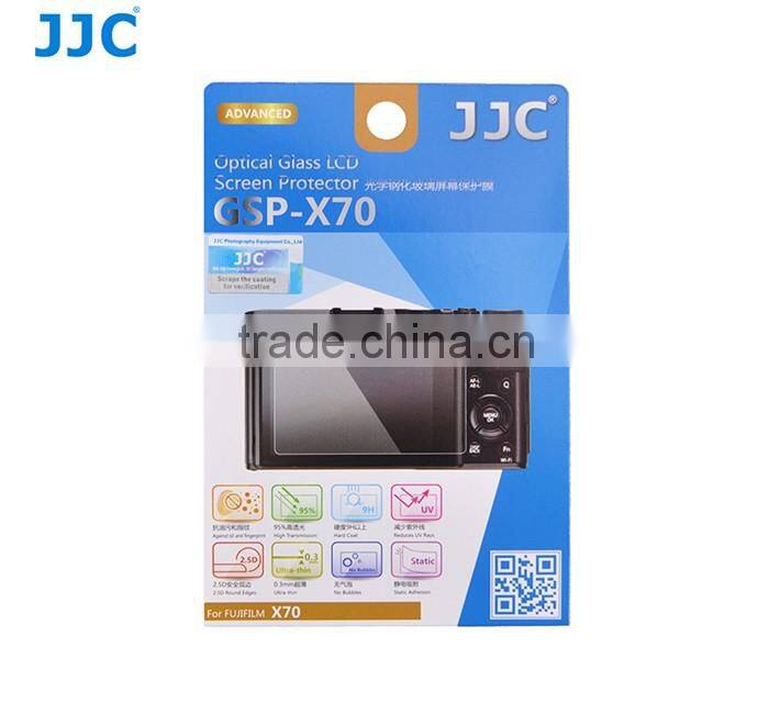 JJC High Transparent Camera LCD Glass Screen Protector for FUJIFILM X70