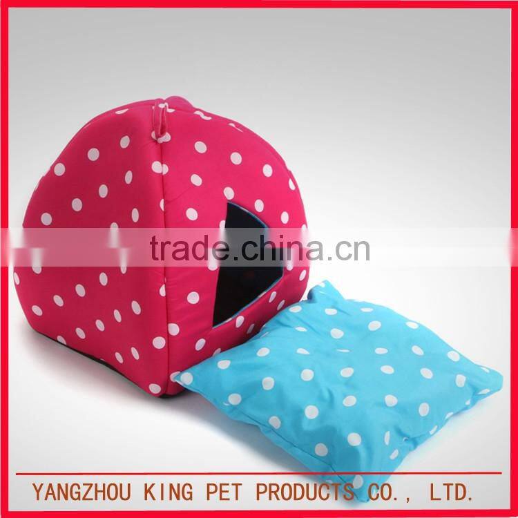 Fashion design custom printed dog sofa bed pet indoor house