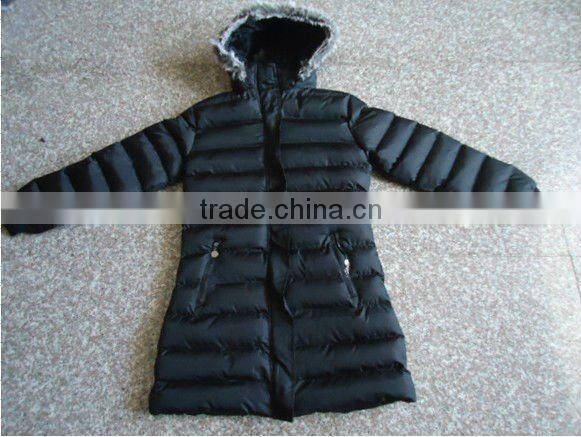 2013 News womens padding winter jackets with PVC coating