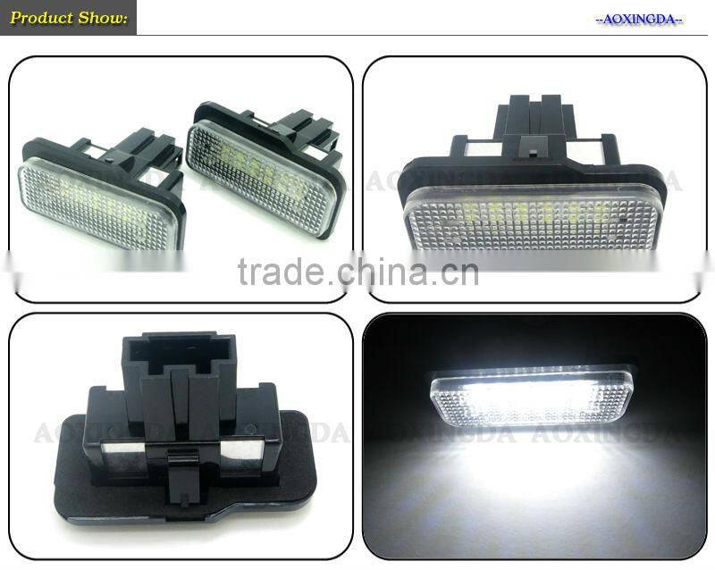 CANBUS LED number plate light for W203 (5D) Wagon,W211,W211 5D wagon,W219,R171