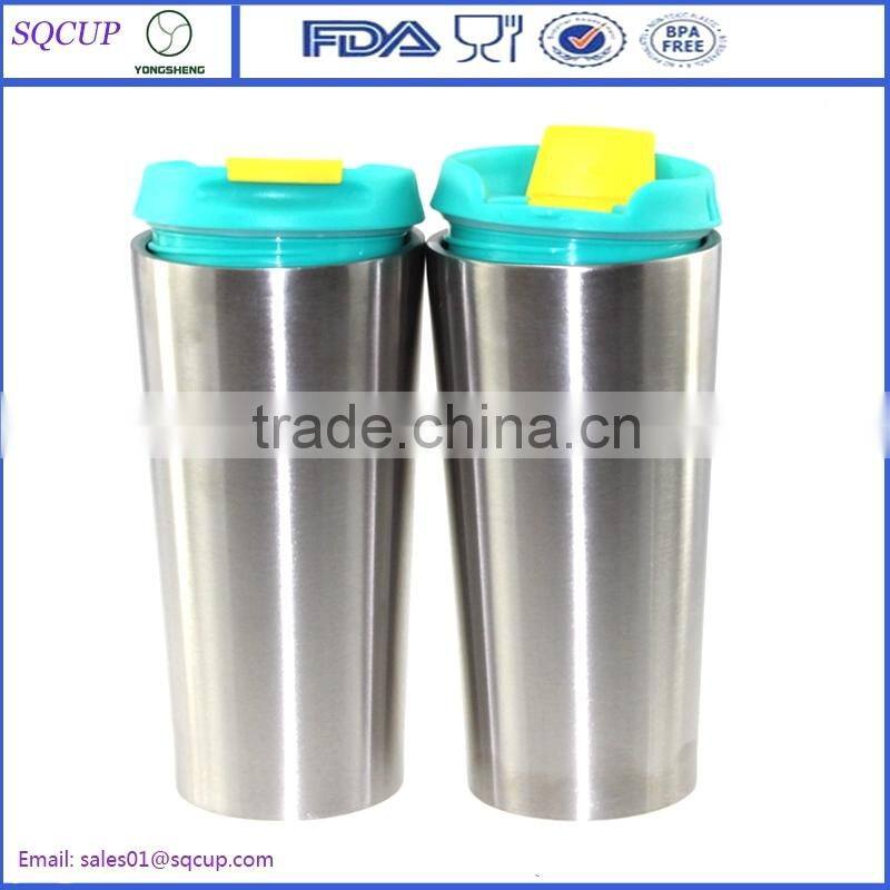 Stainless steel double wall vacuum insulated thermo travel mug,beer mug,coffee mug tumbler