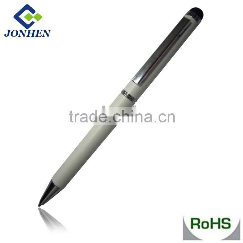 High Quality Metal Retractable Stylus Pen with Cap