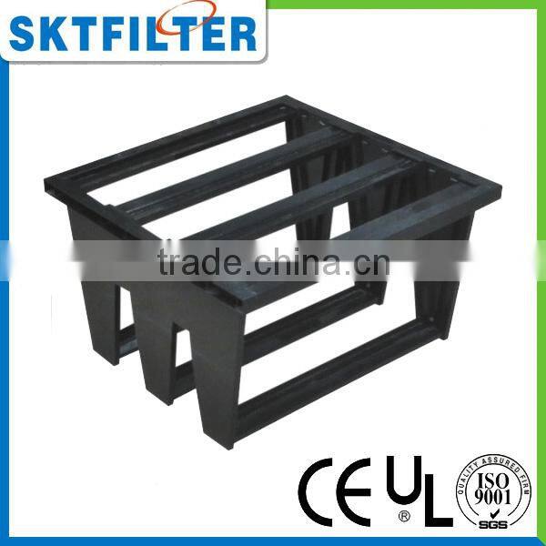 V bank plastic frame for air filters blue or black color hot sale