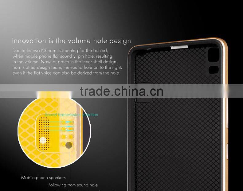 2015 NEW DESIGN TPU PC Mobile phone case for Lenovo K3 Note ,NEWEST TPU PC phone case for Lenovo K3 Note