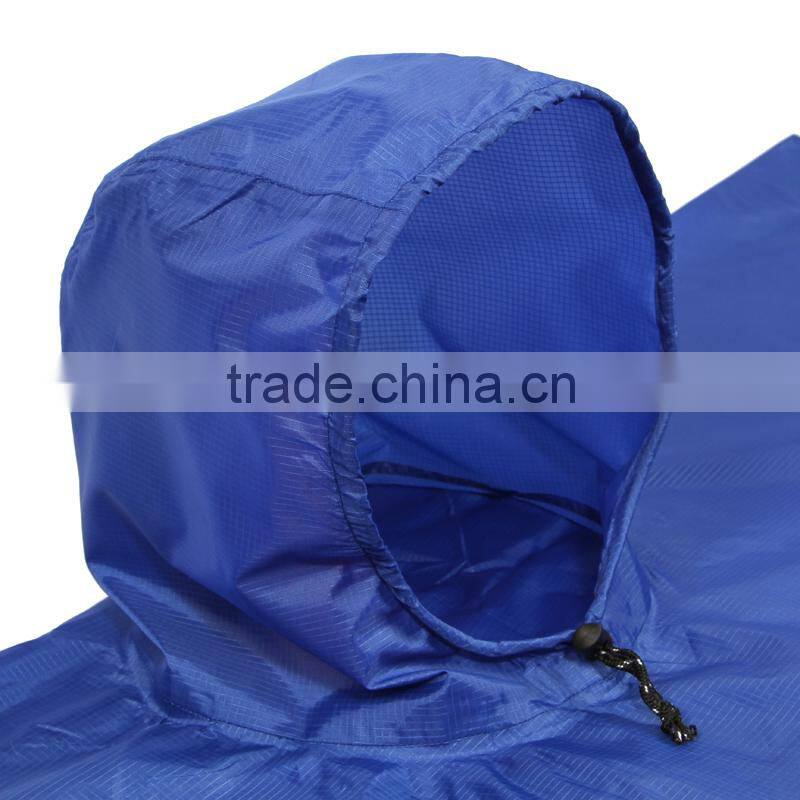 outdoor multifunctional camping raincoat, rain poncho, rainwear