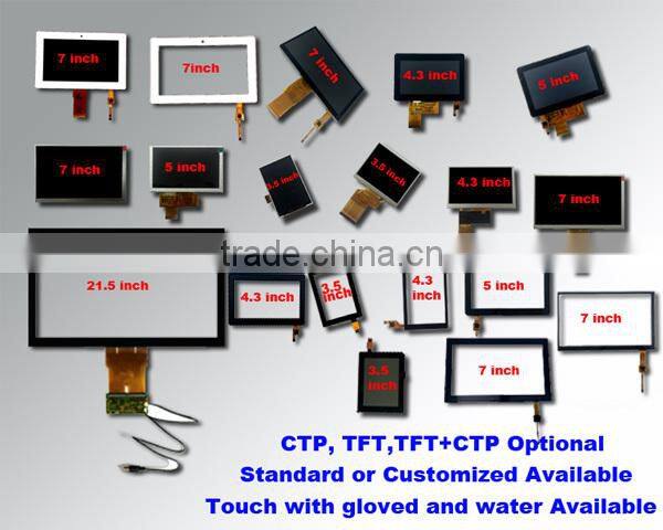 Yunlea factory Cheapest price 10$ lcd tft display 800x480 pixels 7"