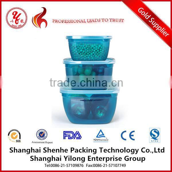 Takeaway disposable round soup container with watertight lid