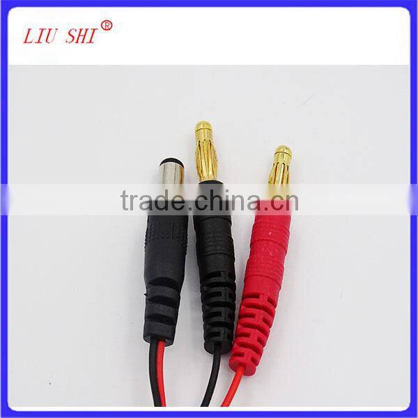 high quality banana plug connector cable, battery cable
