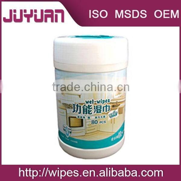 private logo homecare cleaning no alcohol kitchen wet wipes