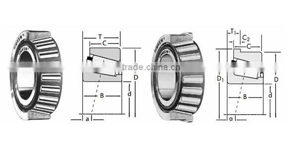 High precision Koyo tapered roller bearing 32210