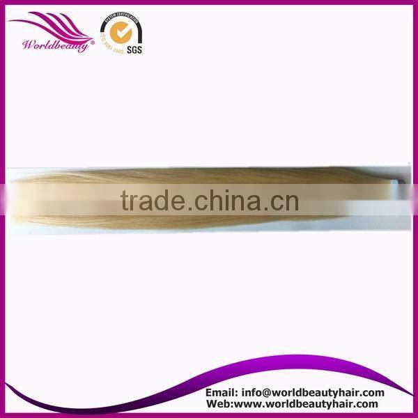 Top quality tape Malaysian hair extension 613#