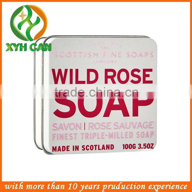 high quality custom rectangle soap tin
