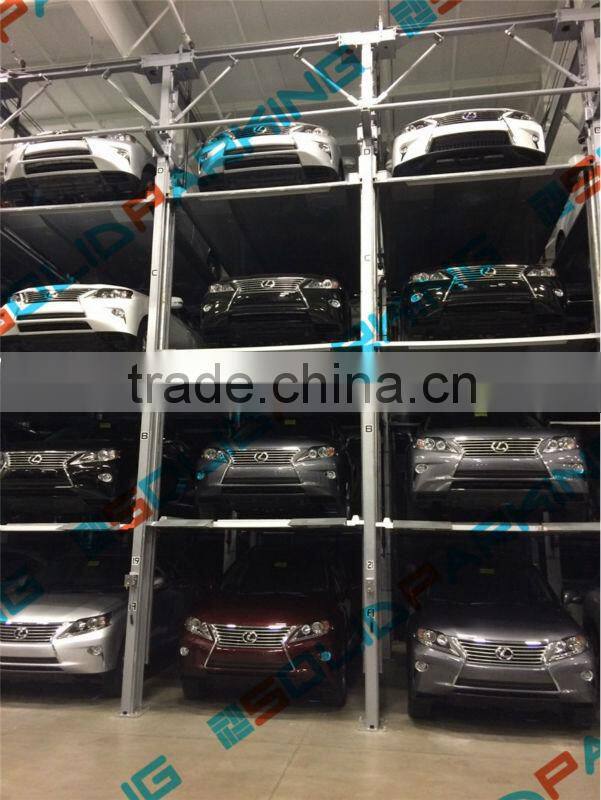 Customizable Lifting Capacity Button Remote Control Fully Customizable Car Parking Lift