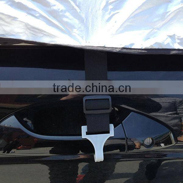 Aluminum foil material super UV proof car cover umbrella