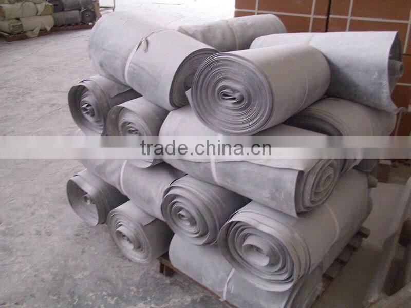 rubber sheet for dive clothes and glass