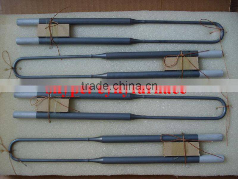 U , W, L shape MoSi2 heating element / MoSi2 furnace heater