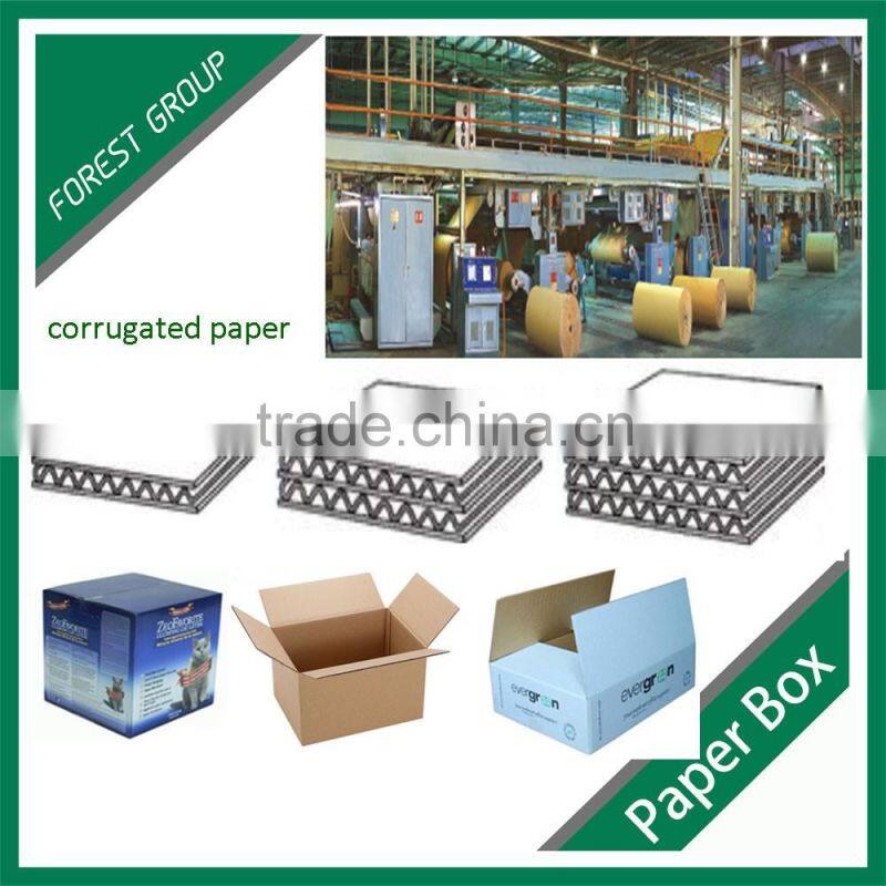 BOTH SIDES GLOSSY VARNISHED CORRUGATED PACKAGING BOX FOR BODY LOTION PACKAGING