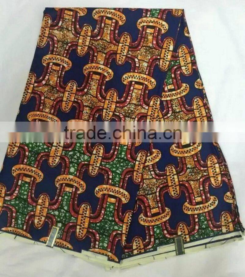 Wholesale hollandais wax fabric nigeria lace fabric custom printed cotton fabric