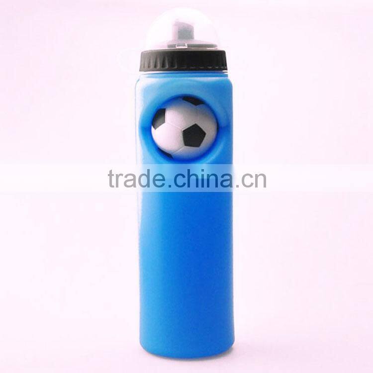 Customized Logo Plastic Drinking Bottle with Ball BPA free,No Leaks,25Oz.Capacity