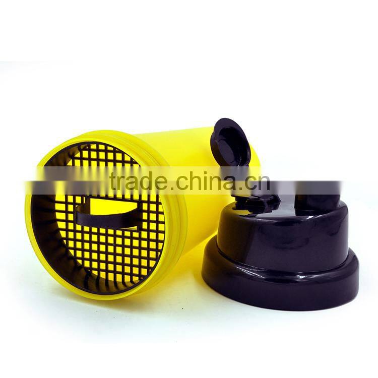 JoyShaker Factory Supply Protein Plastic Shaker Bottle Logo Printing