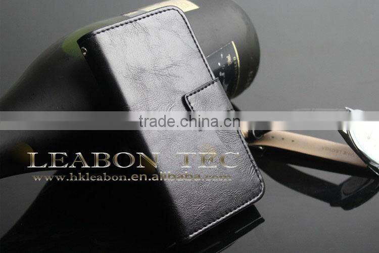 Wholesale new hot selling high quality leather case for iphone 5, for iphone 5 leather case