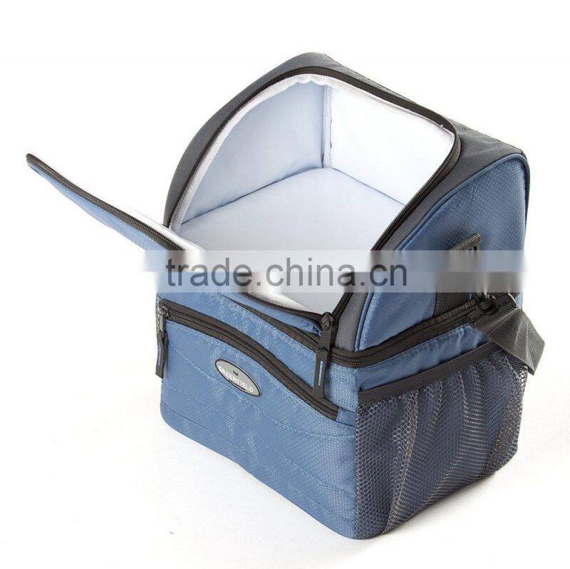 double compartment lunch cooler bag