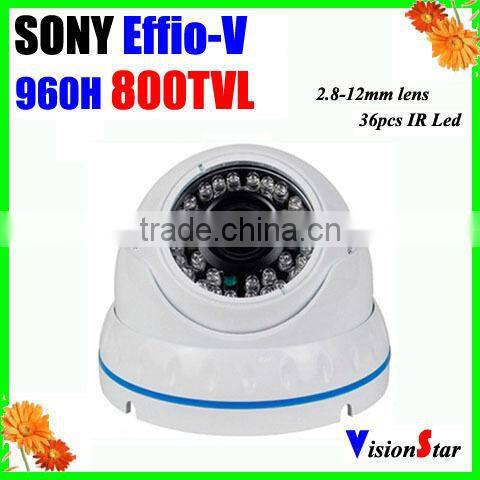 Vandalproof metal cover 700TVL sony Exview ccd sensor OSD menu surveillance video camera with better price