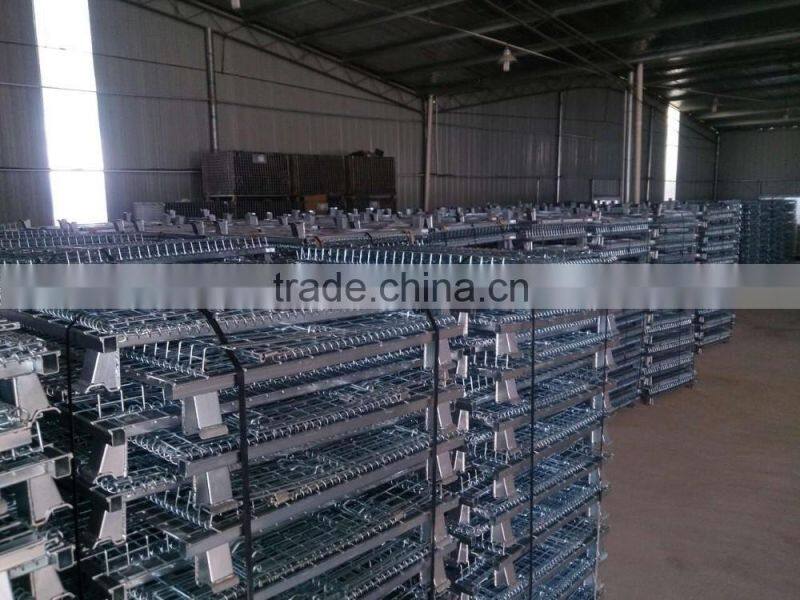 Collapsible Mesh Pallet Box/ Metal Basket