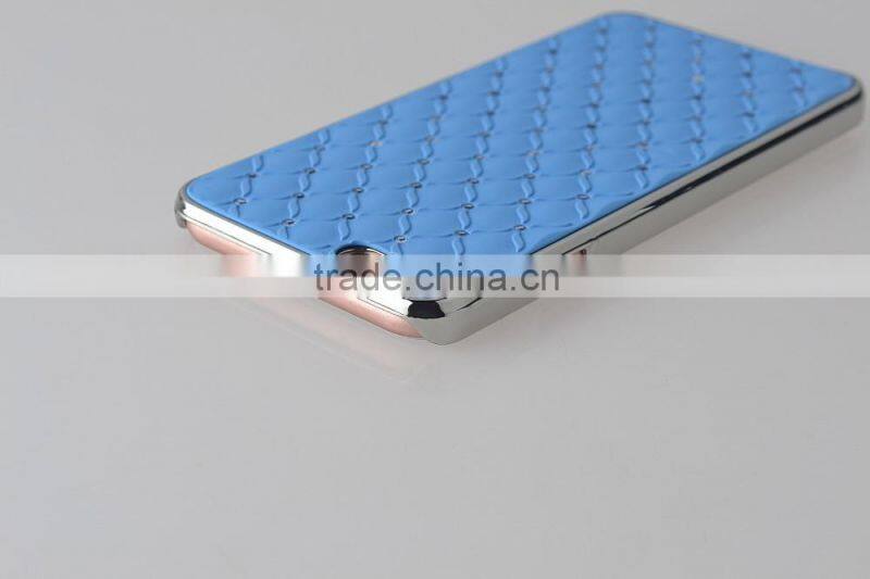 Perfect silicone seting diamond cell phone case for iphone 6 series