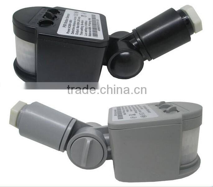 180 degree time delay electric light PIR motion sensor switch