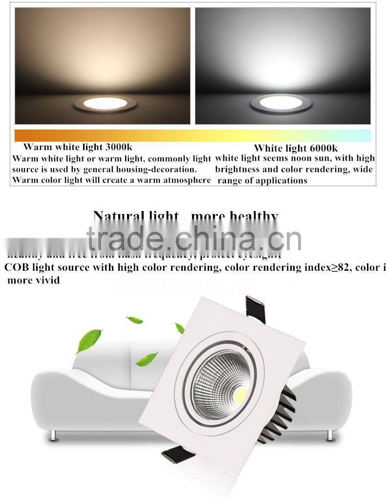 New style good quality lighting COB led ceiling downlight