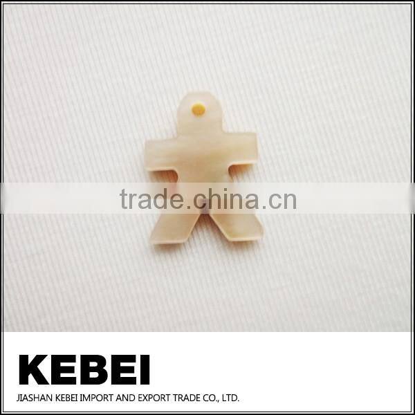 Natrual shell one hole shirt button from China market