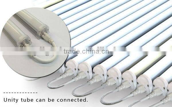 3 years warranty 100-265VAC Ra80 6500k 5ft 26w t5 integrated led tube light