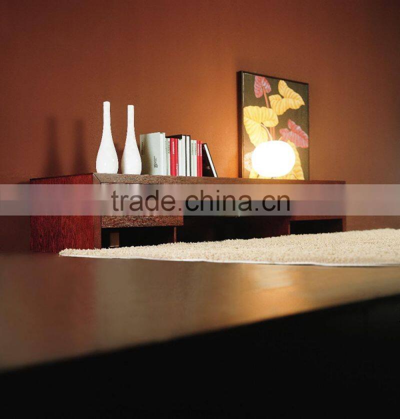 Modern living room TV stand in oak