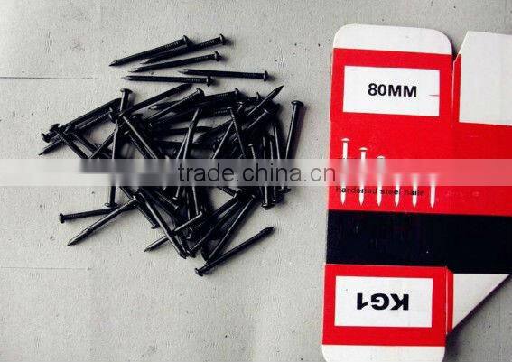 Supply Cheap Price Black Finished Concrete Nails for Sale