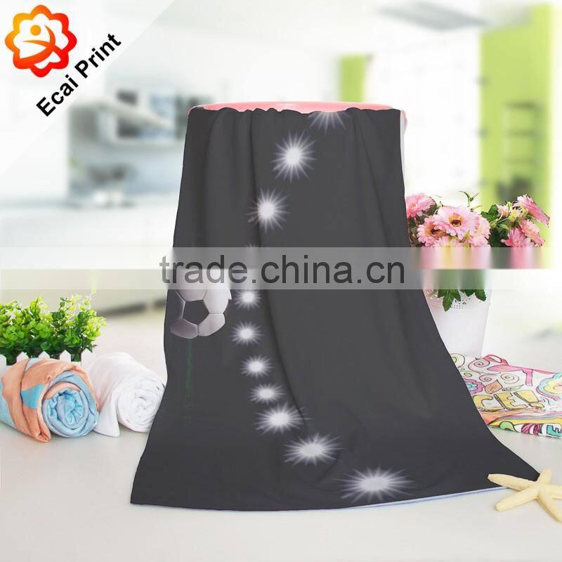 Retail dropship printed sublimation gym towel with designs