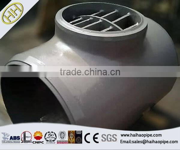 ASTM A234 WPB ASME B16.11 Seamless Carbon steel (EQUAL,REDUCING) TEE pipe fitting
