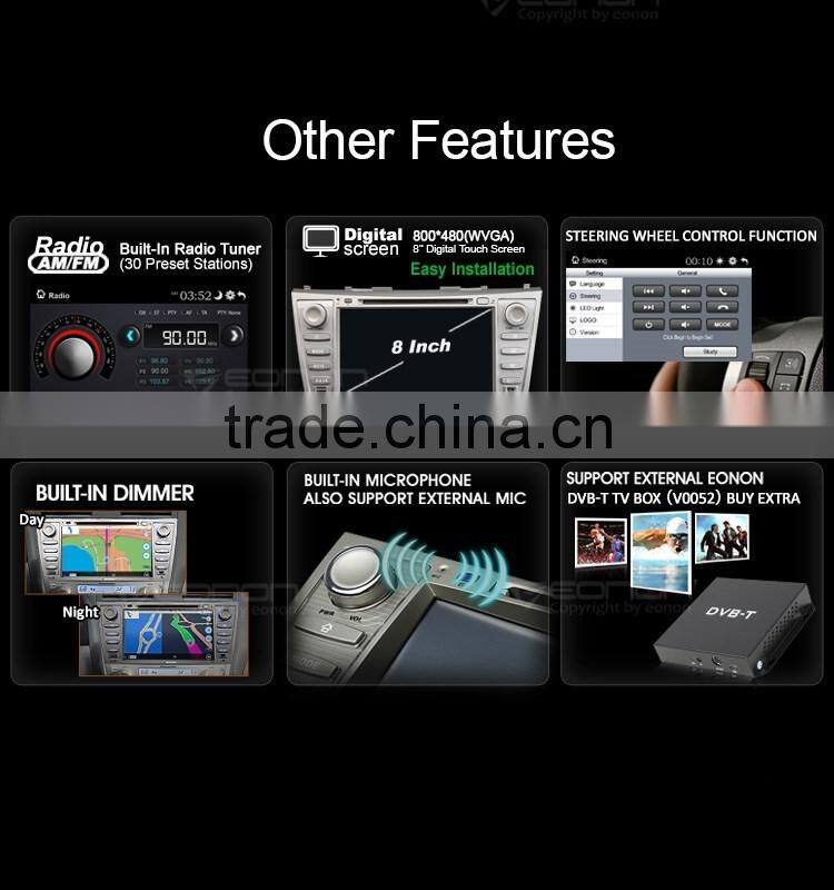 EONON D5164Z 8" Car DVD/GPS For Toyota Camry