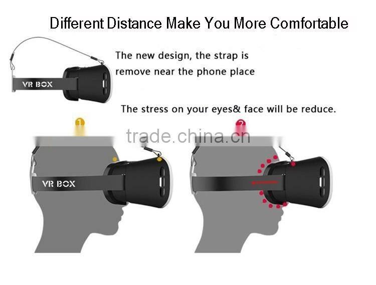 2016 Newest Fashion VR 3D Glasses Headset IMAX Movie VR 3D Glasses Box Free 3D Movie Resources 3D VR Glasses For Sale