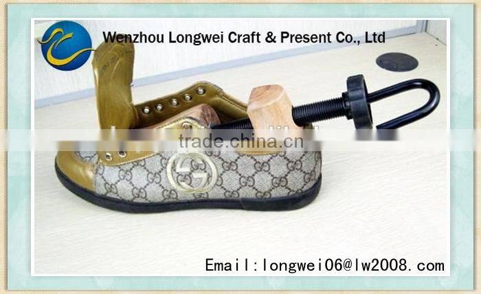 adjustable wooden shoe last/cedar wood shoe tree/shoetree