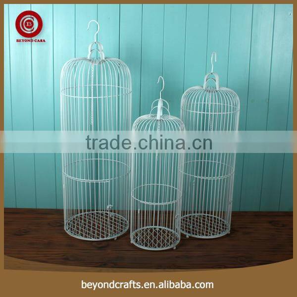 Best seller custom high top hanging iron canary bird cage