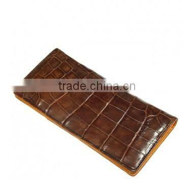 Crocodile leather wallet for women SWCRW-037