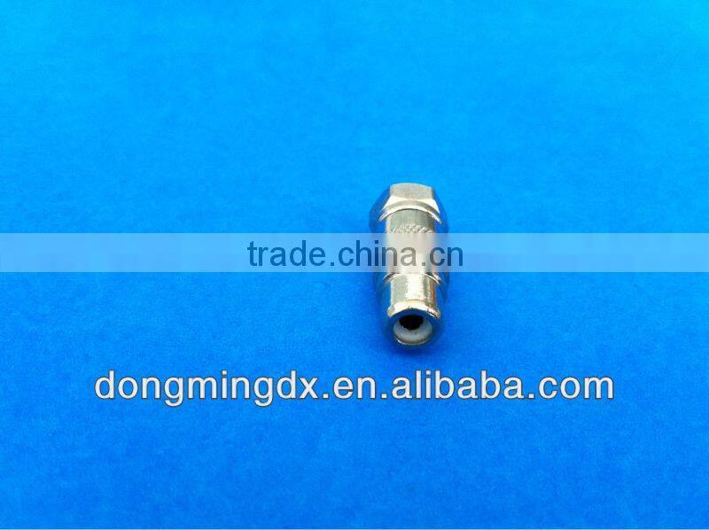 IEC female to F male coaxial connector adapter